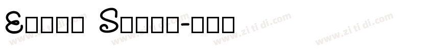 Ermin Sweet字体转换